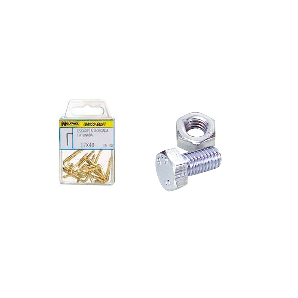 / Pack of 30/ hembrillas Closed Wolfpack brico-self/ latonada, 16/ x 30/ mm